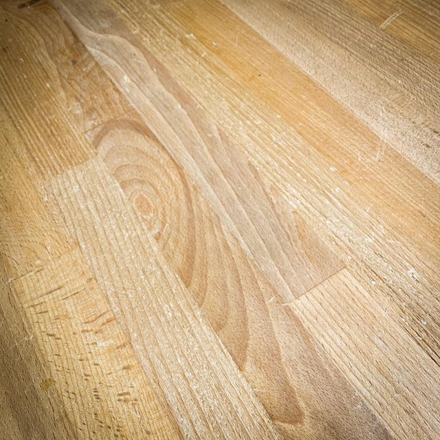 Industrial Dining Table in Beech For Sale - Image 5 of 15