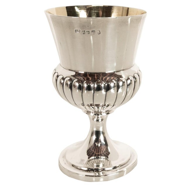 Antique Scottish Sterling Silver Georgian Goblet George Fenwick Edinburgh 1810 For Sale - Image 4 of 13