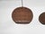 Vintage Dutch Rattan Pendant Lights, 1950s, Set of 2 For Sale - Image 9 of 10