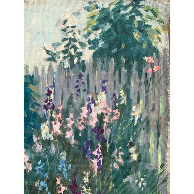 Realism Original Impressionism Oil Painting: Spring Landscape, Ukrainian Artist (1961) 38-28 For Sale - Image 3 of 6