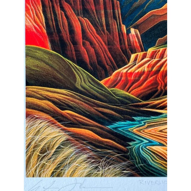 William Haskell "Riverside Encampment" Giclee on Paper Limited Edition Signed / Numbered For Sale - Image 12 of 12