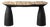 Modern Minimalist Black Bench by Donatas For Sale
