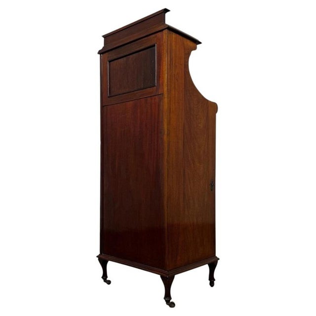 Antique 20th Century Mahogany Cupboard For Sale - Image 6 of 12