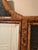 Vintage British Colonial Style Burnt Bamboo and Cane Wall Mirror For Sale - Image 9 of 12