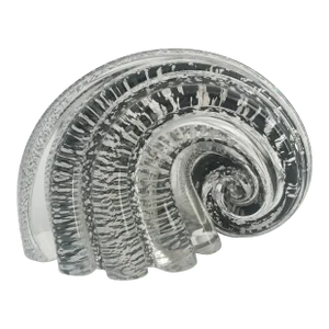 1980s Shell Sculpture Paperweight by Mikasa