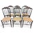 Cherrywood Chiavarine Chairs attributed to Giuseppe Gaetano Descalzi, 1920s, Set of 6 For Sale - Image 9 of 18