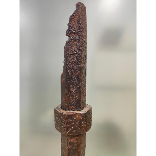 Forged Iron Sculpture, 1950s For Sale - Image 13 of 18