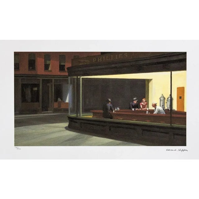 After Edward Hopper, Nighthawks, Print For Sale - Image 5 of 6