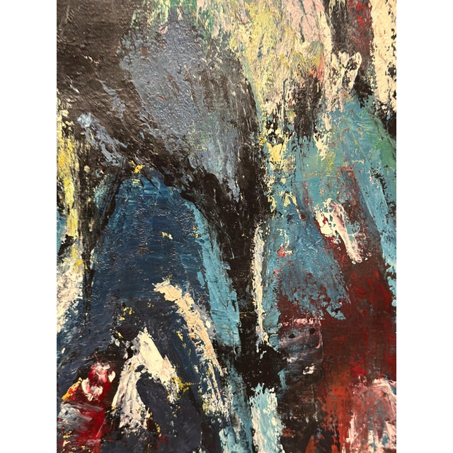 E. L. Höglund, Häst, 1950s, Oil Painting on Canvas, Framed For Sale - Image 14 of 18
