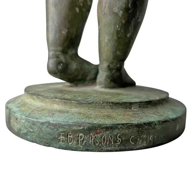 'The Big Duck', a Bronze Sculpture by Edith Barretto Parsons, 1920 For Sale - Image 11 of 12