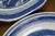 Blue Antique Chinese Export Canton Blue & White Porcelain Serving Dishes Platter - Set of 3 For Sale - Image 8 of 11