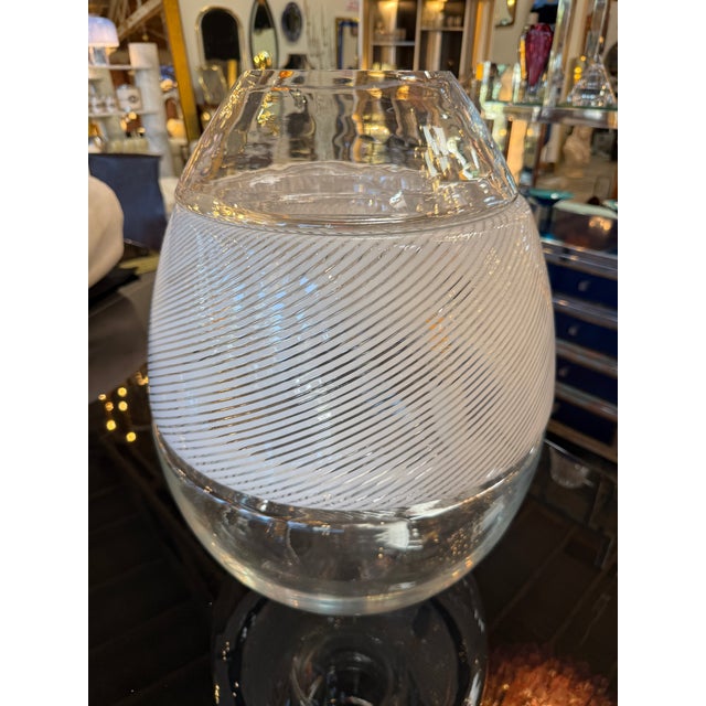 A.V. Mazzega 1970s Model Lt 353 "Egg" Table Lamp & Vase by Carlo Nason for Av Mazzega For Sale - Image 4 of 10
