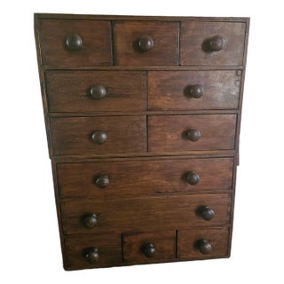 Vintage Apothecary Italian Cabinet For Sale