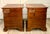Pair of Mid-Century Georgian Revival Burr Walnut Bachelor's Chests Nightstands For Sale - Image 13 of 18