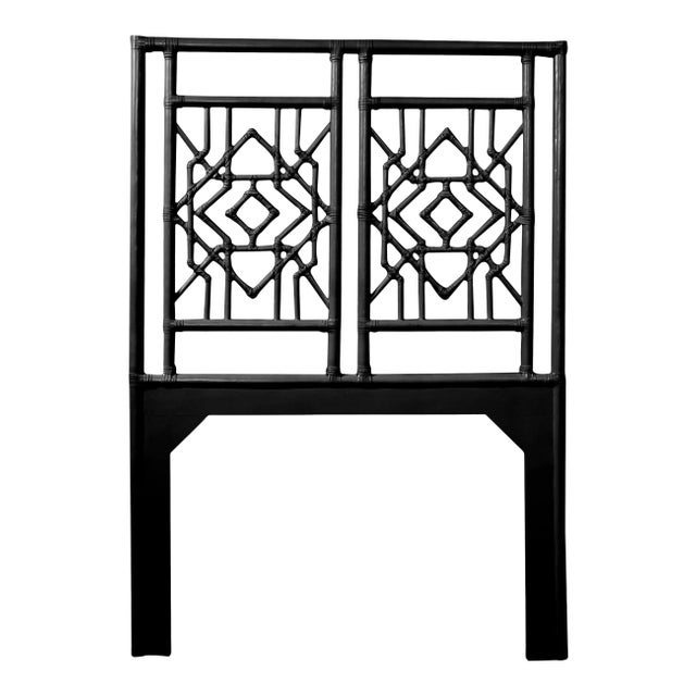 Tulum Headboard Twin - Black For Sale