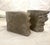Vintage pair of Eduardo Strauch face bookends made from clay. Unique face that adds character to any bookshelf. 2.25in d x...