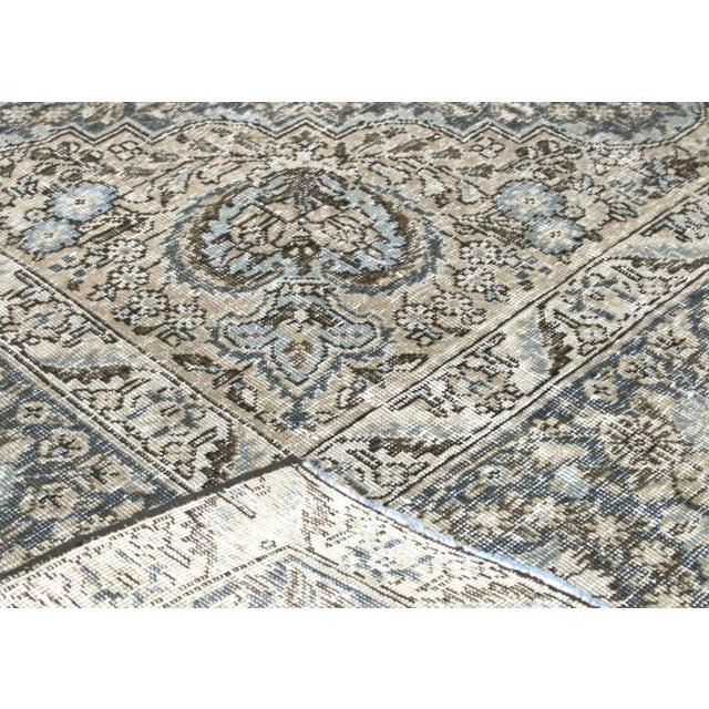 1960s Persian Tabriz Rug For Sale - Image 4 of 6