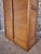 Vintage French Tambour Cabinet in Oak, 1960s For Sale - Image 11 of 18