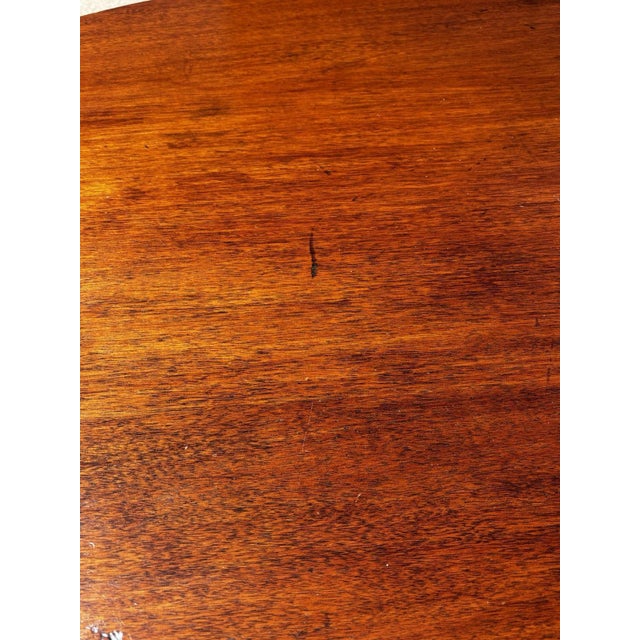 Wood Regency Mahogany Mahogany Tilt Top Dining Table. For Sale - Image 7 of 16