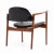 1960s Ib Kofod Larsen Selig Denmark Danish Teak Armchair Floating Seat Restored For Sale - Image 5 of 12