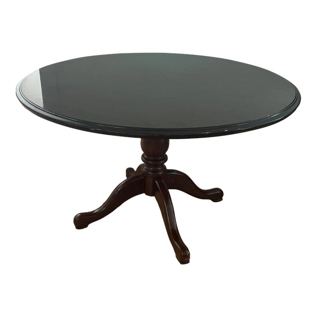 1980s Round Francesco Dining Table For Sale