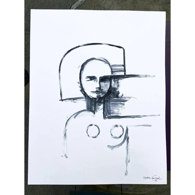 André Ferrand, Portrait 1, 2010, Paper For Sale - Image 6 of 6