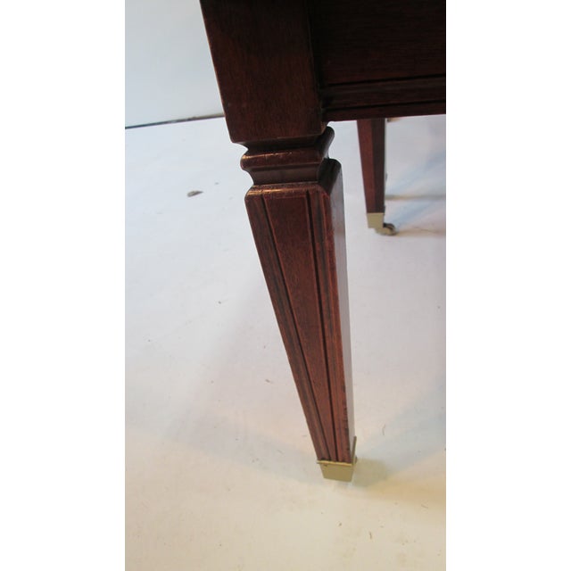 Brandt 3 Piece Marble and Mahogany Furniture by Brandt For Sale - Image 4 of 9