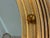 Gold Vintage Large Scale American Federal Revival Giltwood Eagle Crest Round Mirror For Sale - Image 8 of 17