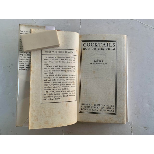 Herbert Jenkins, London. Dated 1922 on title page. Third printing with no date in copyright page. 112 pp plus four...