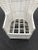White 1970s White Split Bamboo Peacock Chair For Sale - Image 8 of 13