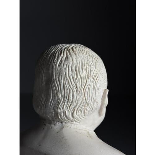 Winston Churchill Statuette in Cast Marble For Sale - Image 13 of 15