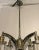 2010s Modern Four Light Aged Nickel Finish Maritime Chandelier For Sale - Image 5 of 6