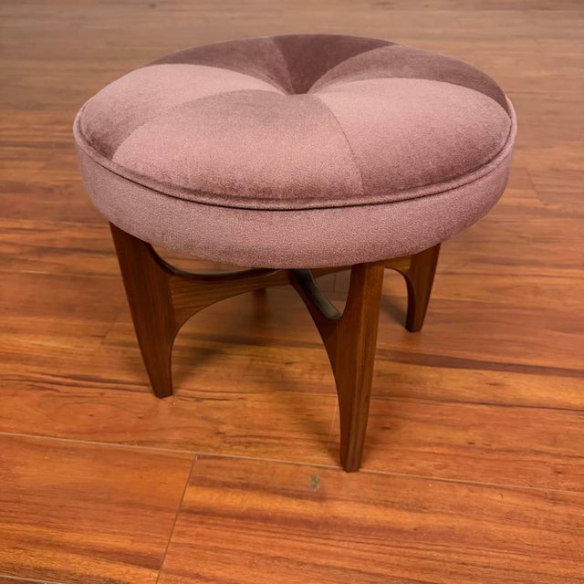 Mid 20th Century G-Plan Astro Vintage Stool / Ottoman For Sale - Image 5 of 9