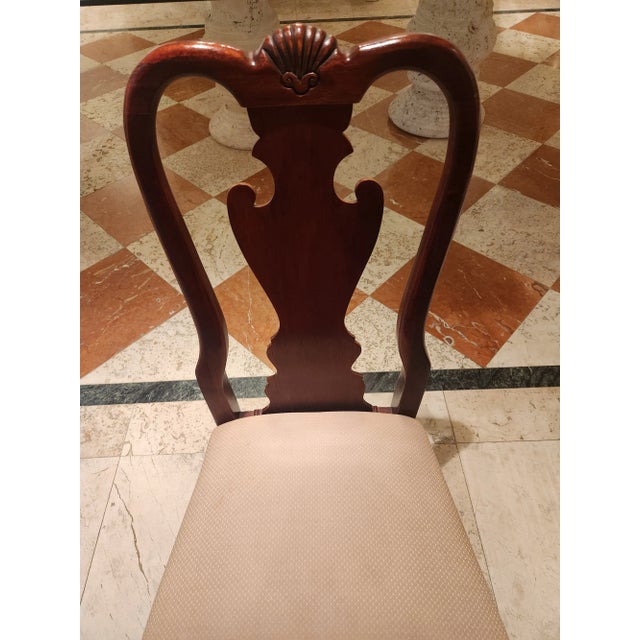 Pair of Thomasville Vintage Chippendale Style Chairs For Sale - Image 9 of 9