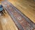 Antique Persian Malayer Runner Rug, Hand-Knotted Wool, Geometric Pattern, 3x16, Terracotta & Ivory For Sale - Image 10 of 18