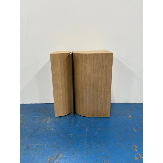 Modern Baker Thomas Pheasant Slice Side Table For Sale - Image 3 of 6