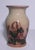 Vintage Greg Olson Studio Pottery Floral Vase Art Nouveau Country Chic Signed For Sale - Image 4 of 8