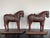 Chinese Pair of Early 20th Century Wood Horses For Sale - Image 3 of 13