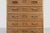 1920s Industrial Oak Filing Cabinet with Brass Handles, United Kingdom, 1920s For Sale - Image 5 of 15