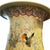 Gold 20th Century Chinese Cantonese Rose Medallion Vase With Gold Dragons For Sale - Image 8 of 9