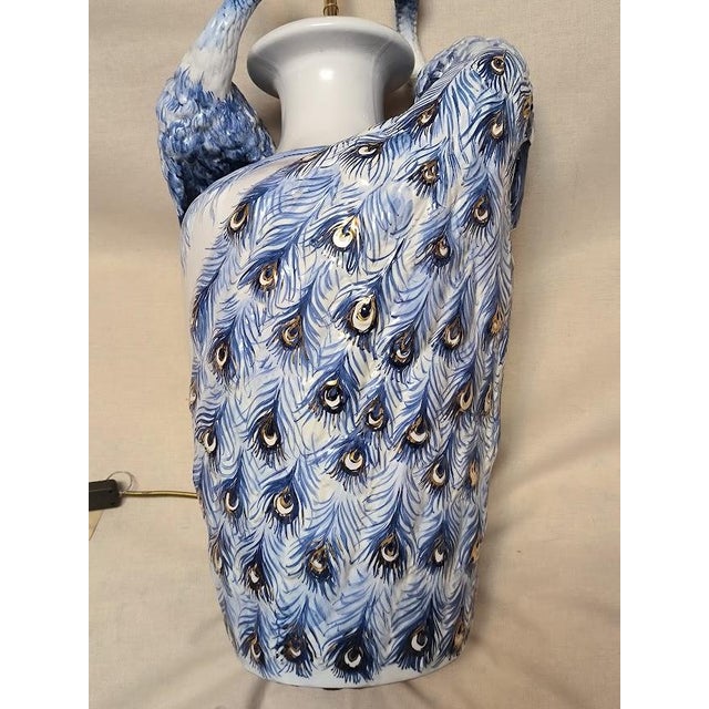 Capodimonte Porcelain Lamp, Italy, 1970s For Sale - Image 13 of 13