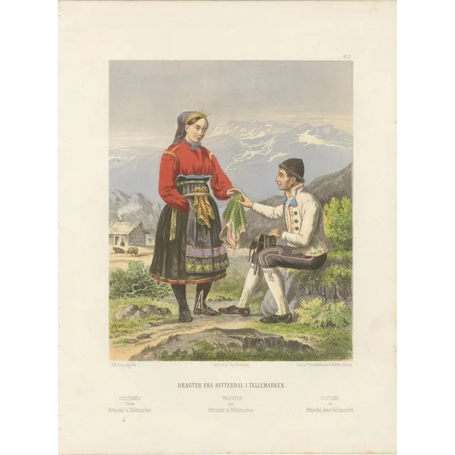 Norwegian Costume, 1860s, Paper For Sale - Image 10 of 10