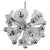 Mid-Century Sputnik Chandelier from Doria Leuchten, Germany, 1970s For Sale - Image 13 of 13