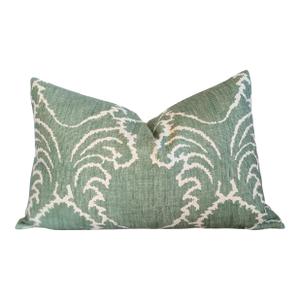 Soane Britain Pineapple Thread Emerald Lumbar Pillow