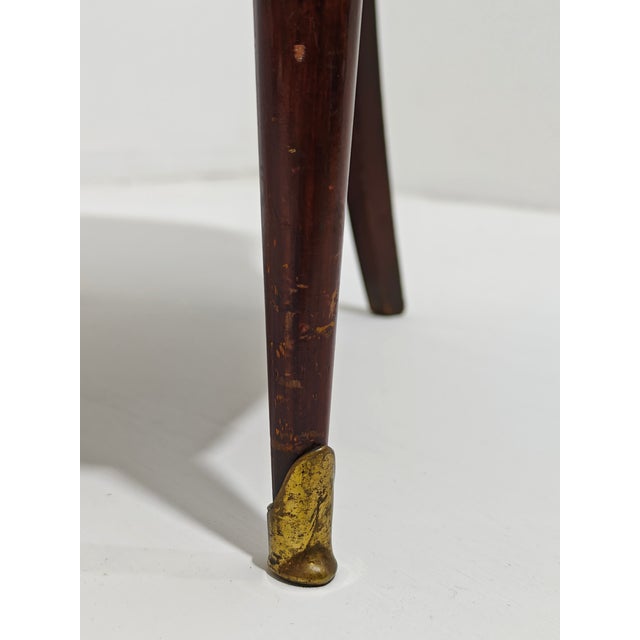 1950s Velvet Armchairs, Italy, 1960s, Set of 2 For Sale - Image 5 of 11