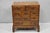 Vintage Italian Olive Wood Veneer Campaign Chest of Drawers Cabinet Side Table For Sale - Image 18 of 18