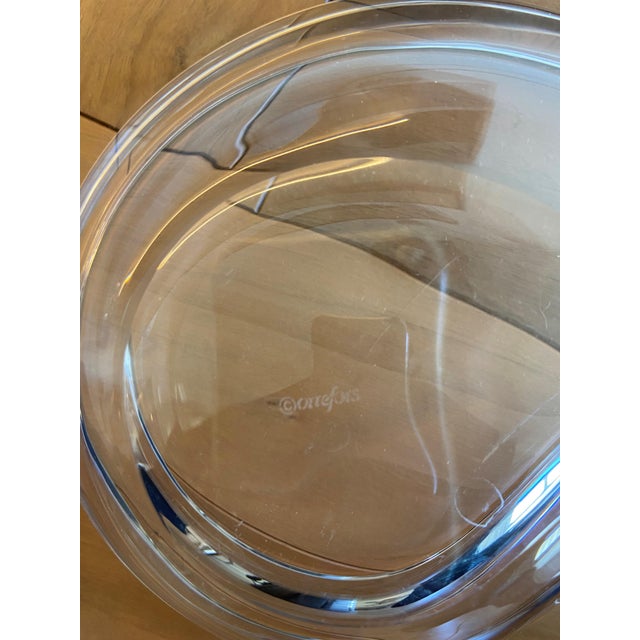 A striking large Orrefors “Drop” bowl designed by celebrated Swedish artist Martti Rytkönen. Handblown by master...