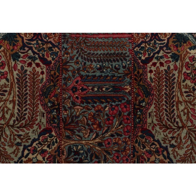 Rug & Kilim Antique Persian Kerman Rug, Grand Pictorial Garden Design - Rug & Kilim For Sale - Image 4 of 7
