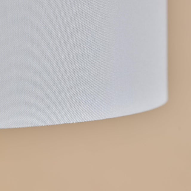 Early 20th Century Vintage Italian Ivory Ceramic Table Lamp - 2 Available For Sale - Image 5 of 12