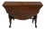 Antique Victorian Rosewood Drop Leaf Sutherland Occasional Table, 1850 For Sale